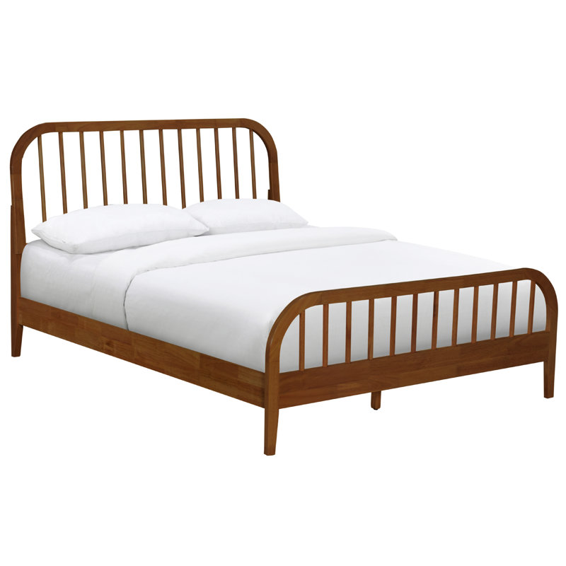 Wesley Anderson Solid Wood Spindle Bed