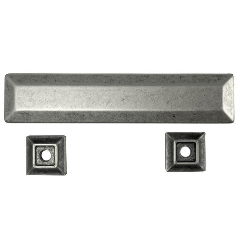 Poise Bar / Handle Pull, Distressed Pewter