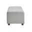 Repose-pieds rembourré avec rangement relevable Acadia-1377752263