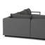Canapé modulaire d'extérieur en métal 3 pièces Branford - Graphite Arashi