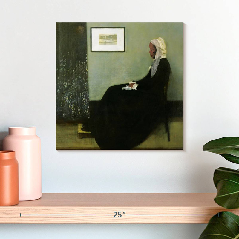 «Leisha Whistler's Mother Inspired», H 16 po x l 16 po