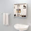 Armoire à pharmacie à fixation en surface / à encastrer avec tablettes réglables Kevia-1467357252-1467357257