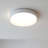 Modern LED Round Flush Mount Ceiling Light – 6500K Daylight White, Energy-Efficient, 50,000-Hour Built-in LED for Indoor Use-762870472