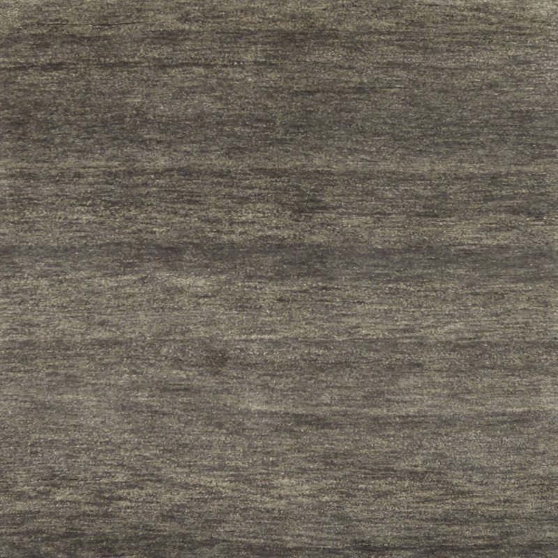 Tapis contemporain gris foncé, Carré 3 pis