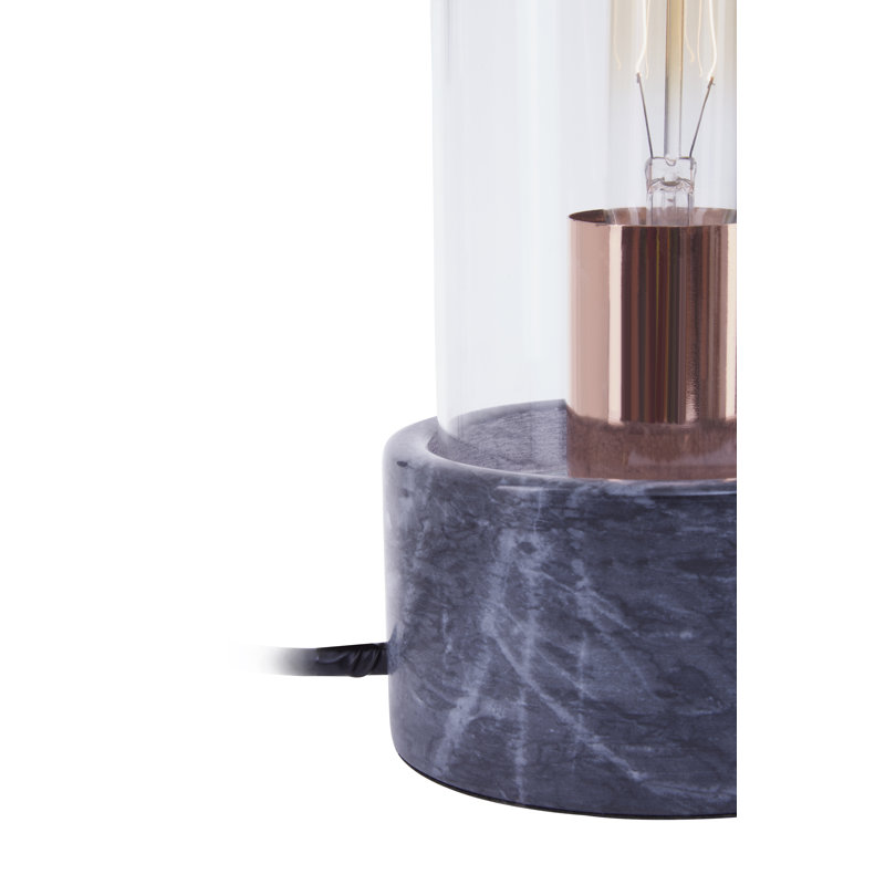 Alejandro Marble Novelty Lamp, Black