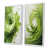 Cadre flottant blanc