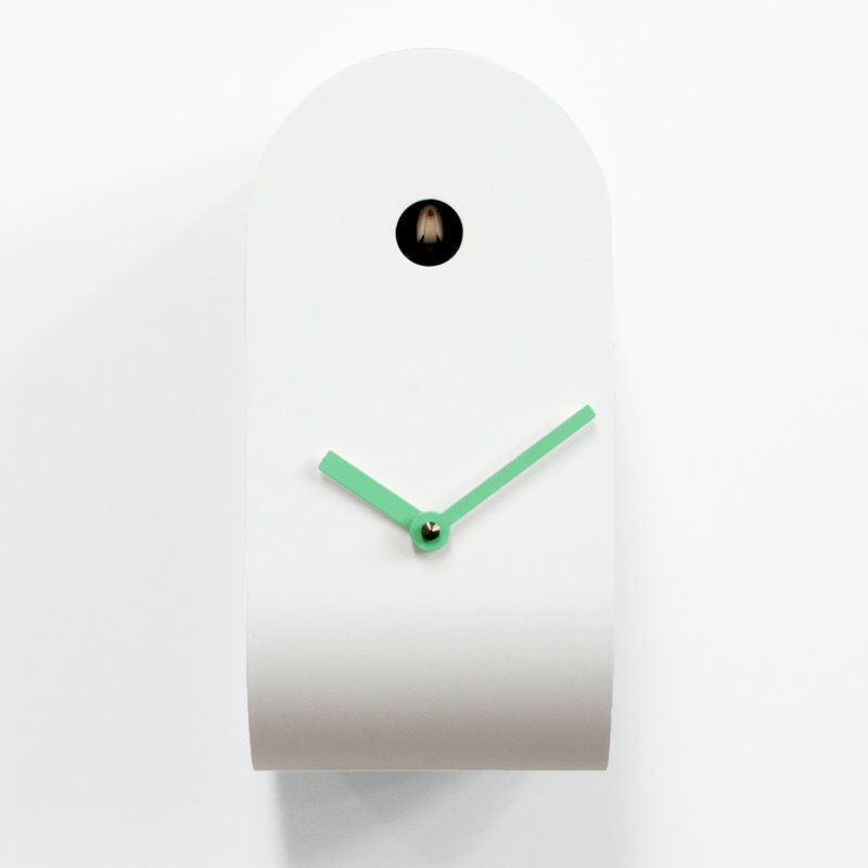 Bane Metal Wall Clock, Green