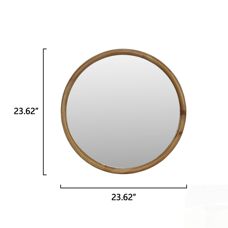 Miroir mural rond