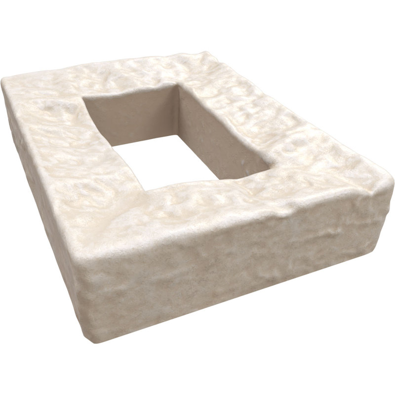 Couvercle électrique universel EverStone pour panneaux de parement en pierre artificielle, Coquille de mer