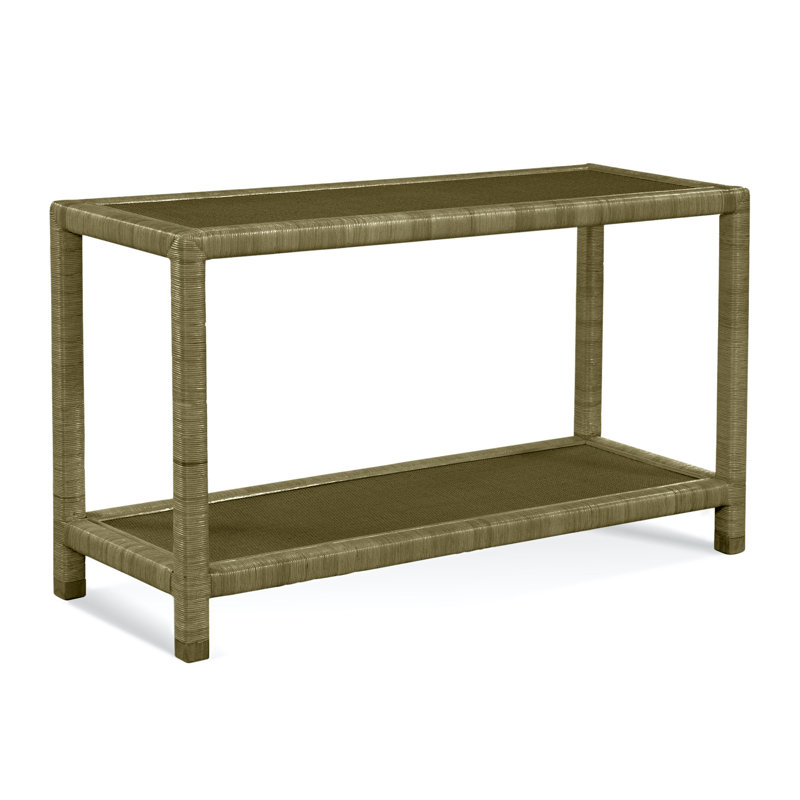 Pine Isle 50'' W Console Table, Brass