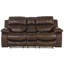 Causeuse inclinable en cuir 79 po Zunaira-48124749