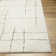 Ashmun Machine Woven Polyester Area Rug in Cream/Tan