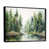 Black Floater Framed