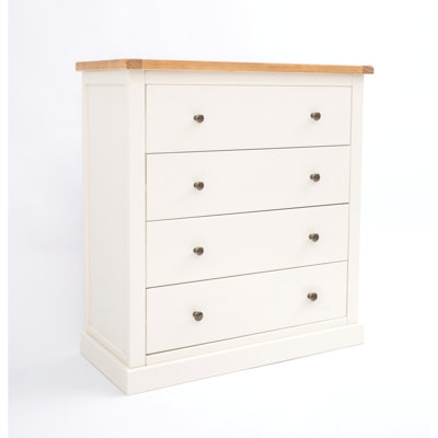 Konnor 90cm W 4 - Drawer Chest of Drawers