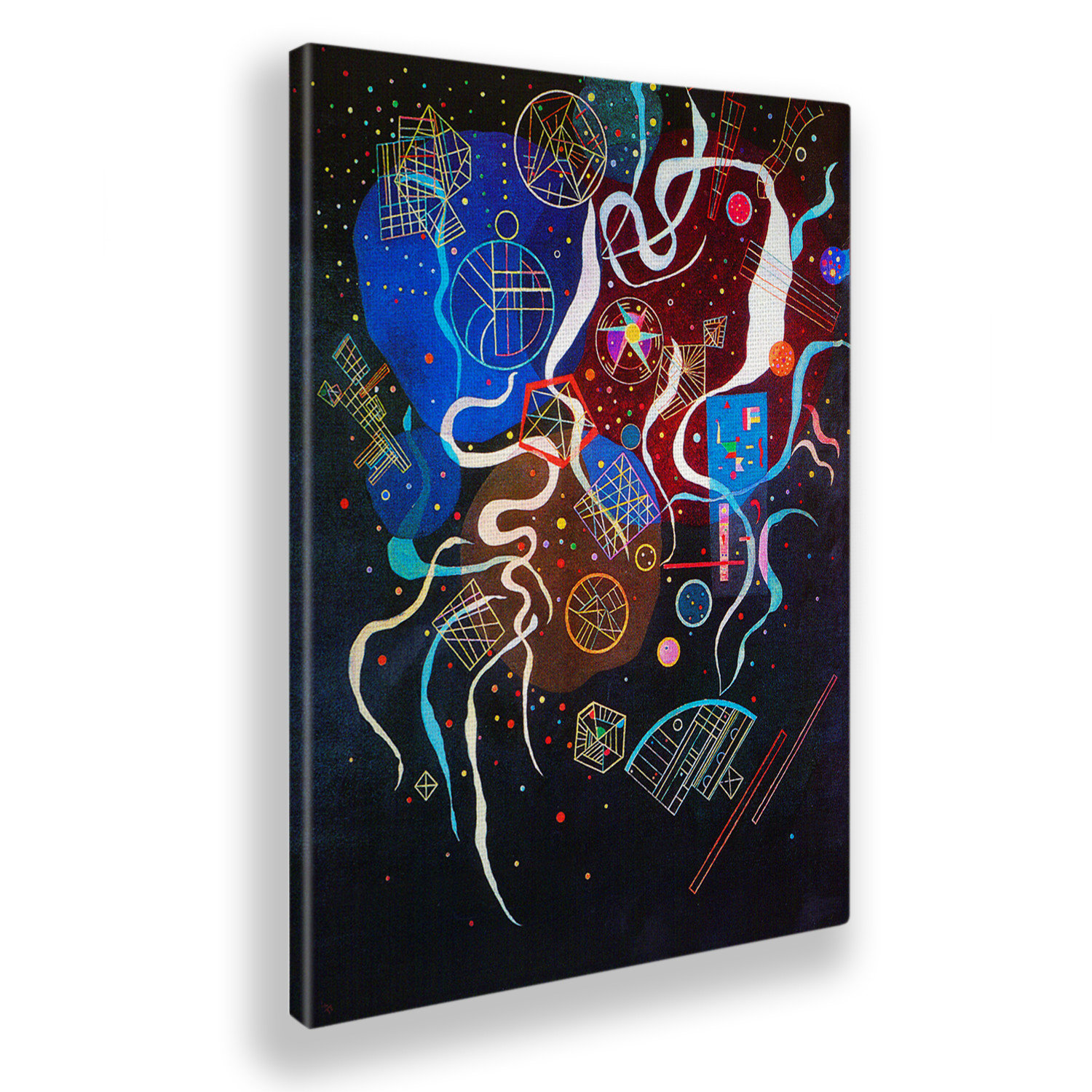 ConKrea Quadro Su Tela Canvas Toro Wall Street - 30x40cm - Intelaiato, Pronto Da Appendere - Prodotto In Italia - 5