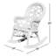 Chaise berçante en osier pour enfant Deas-1553908219