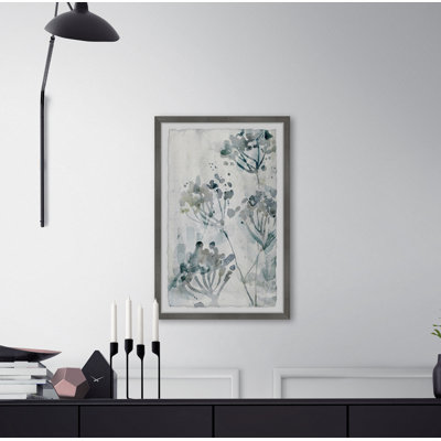 «Mystic Blooms» par Parvez Taj - peinture encadrée