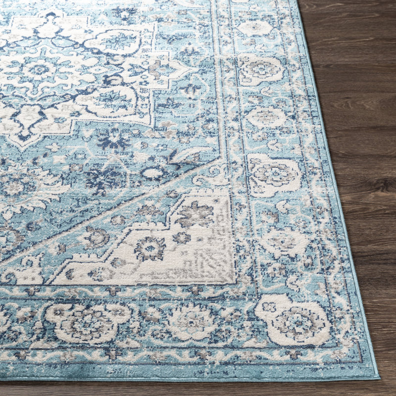 Cabe Floral Indoor Rug, Rectangle 5'3" x 7'1"