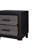 SOLUTO GREY AND BLACK NIGHTSTAND