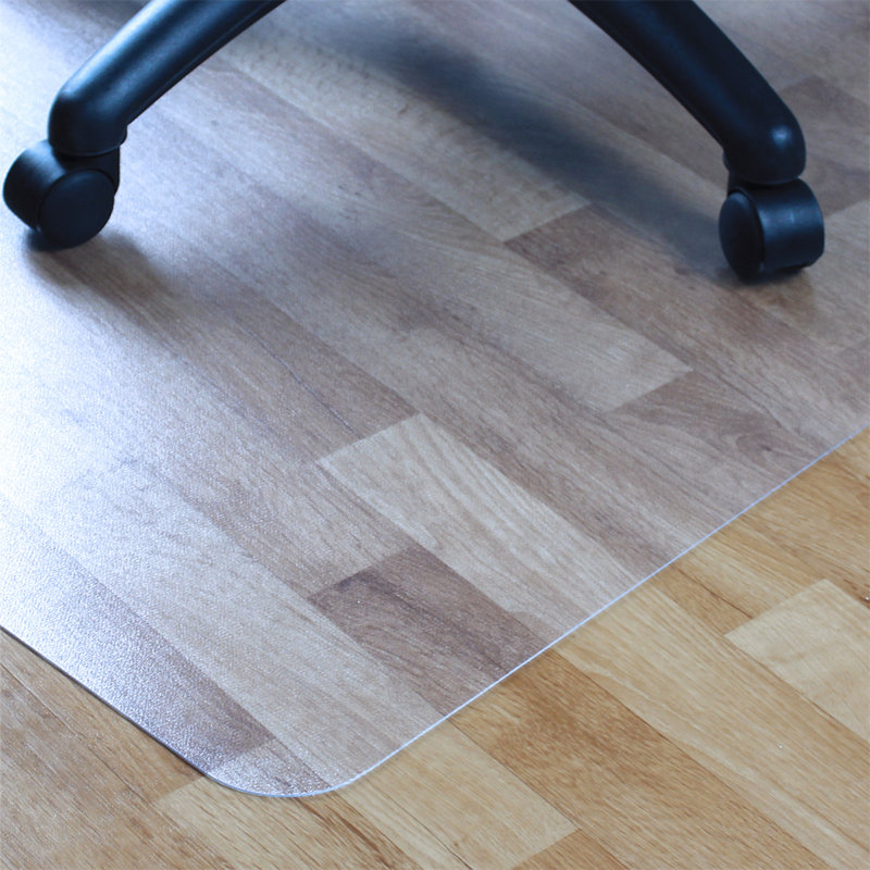 Advantagemat® Vinyl Rectangular Chair Mat for Hard Floor - 48" x 60", 48" W x 60" D