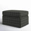 Repose-pieds standard carré de 31 po de largeur