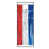 Rouge/argent/bleu
