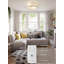 Ventilateur de plafond encastré argenté Boho-381757668
