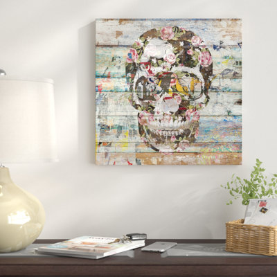 «Under the Watchful Eye (Skull)», impression sur toile