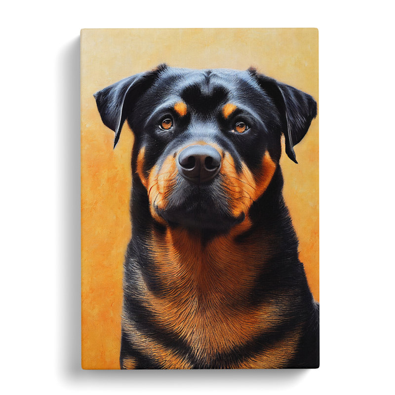 Rottweiler Vol.2 - Wrapped Canvas, 60cm H x 40cm W x 3cm D