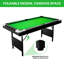 Table de billard pliable pour enfants de 5,5 pi - Table de billard d'intérieur compacte et amusante pour la famille et les enfants