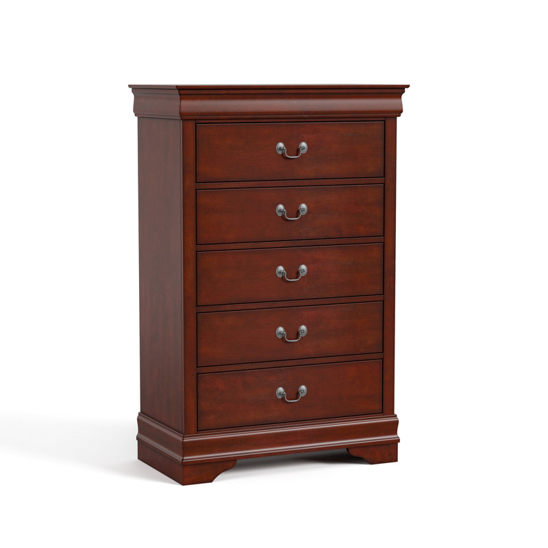 Aberdeen 5 Drawer Chest, Cherry