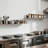 24'' Brushed Nickel Floating Shelves,Stainless Steel Wall Mounted Shelves - Heavy Duty Waterproof Storage for Bathroom, Kitchen, Living Room & Outdoor-1736891776