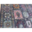 Tapis unique bleu clair de 8 pi x 9 pi 8 po