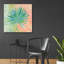 Bay Isle Home ™ «BeacArt Cove Leaves II» par Studio Mousseau, art mural en verre acrylique-754695036