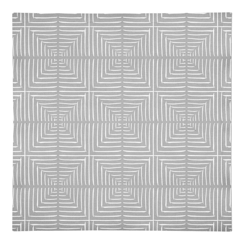 Cotton Geometric Square Napkin