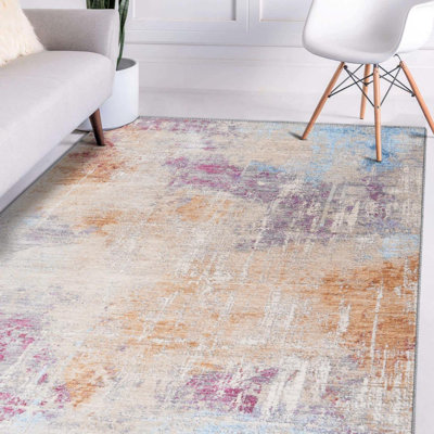 Nottingham Abstract Brown Area Rug