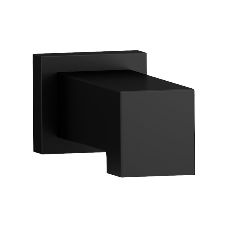 Duro Wall Tub Spout with Diverter, Matte Black