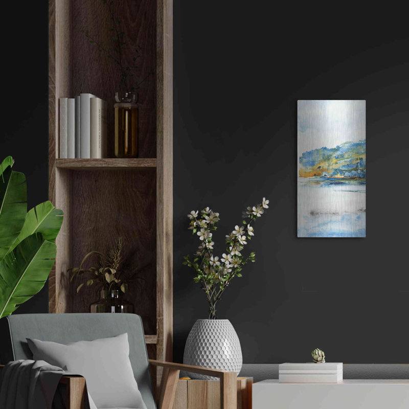 Art mural en métal Wrought Studio ™ «Island Mist I» par Tim O'Toole