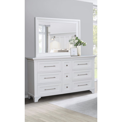 Dresser Vertical Drawer With Mirror