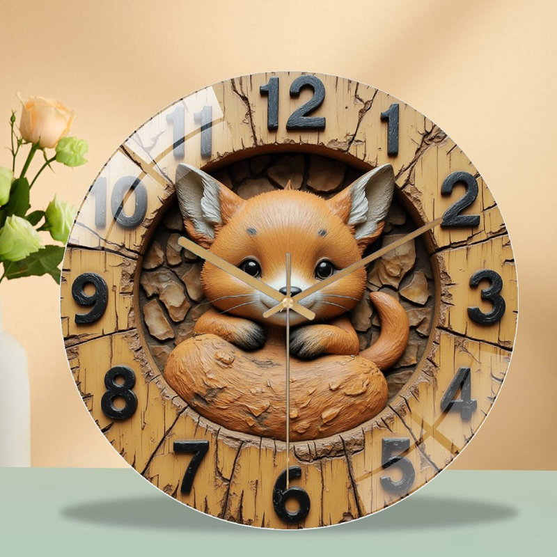 Horloge murale 12 po