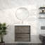 Ensemble de meuble-lavabo simple 23 po mural-1226665480