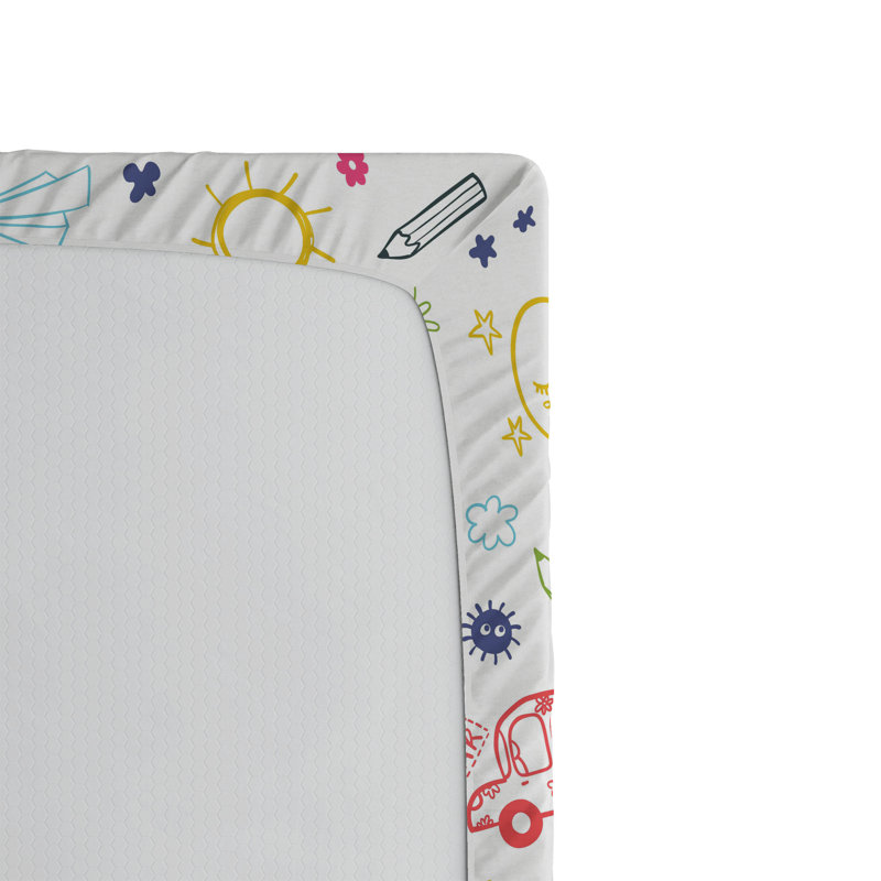 Multicolore Ambesonne, Drap-housse simple TG