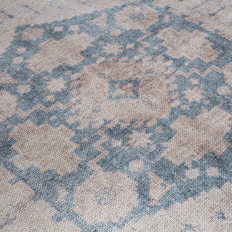 Tapis beige antidérapant Labarbera, Tapis de couloir 2 pi 6 po x 12 pi