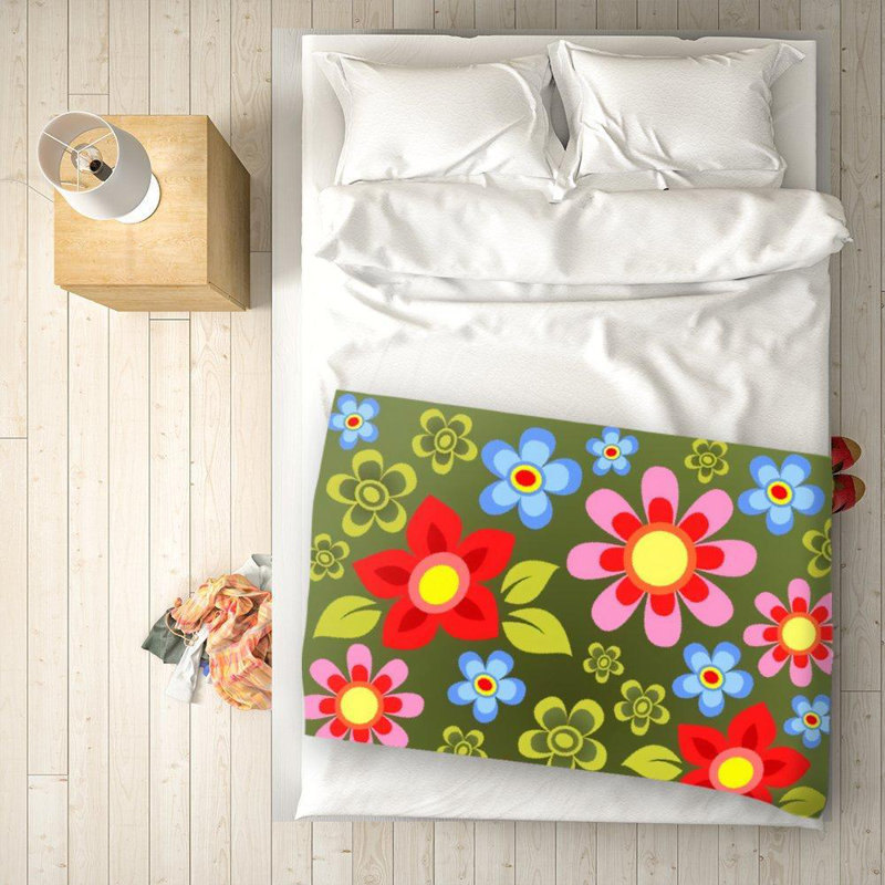 Bella Vista Plain Weave / Muslin Throw Blanket