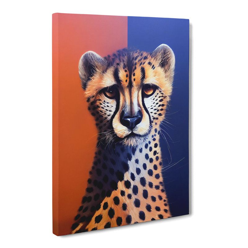 Cheetah Vol.2 - Wrapped Canvas, 76cm H x 50cm W x 3cm D