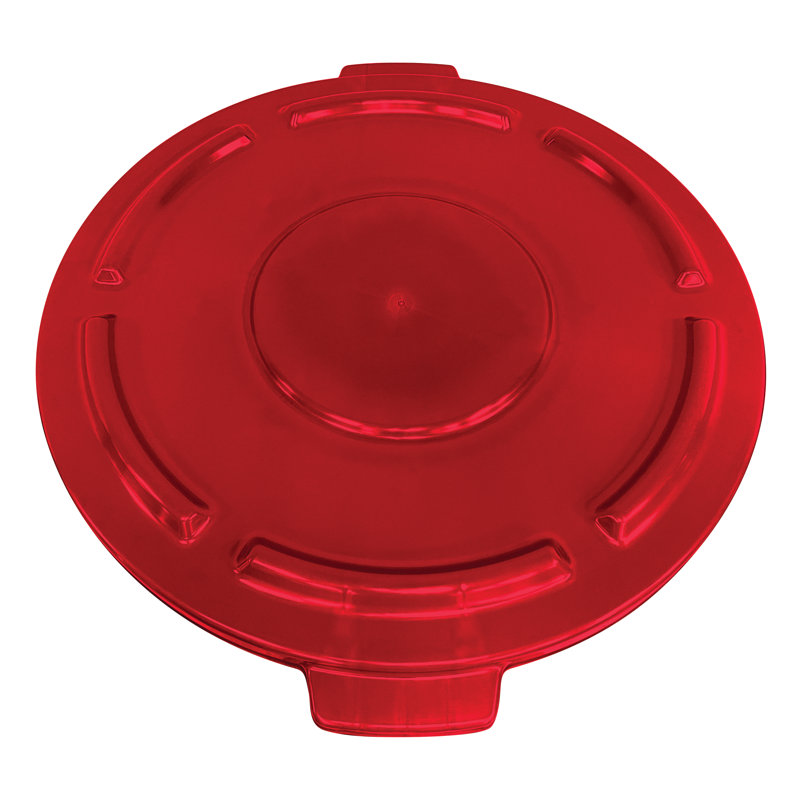Round Utility Containers, Parts and Accessories, Red