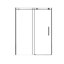 Ensemble de douche rectangulaire L 76 po x l 60 po x H 32 po Carlyn avec siège et tablettes intégrés-102146451-102146452