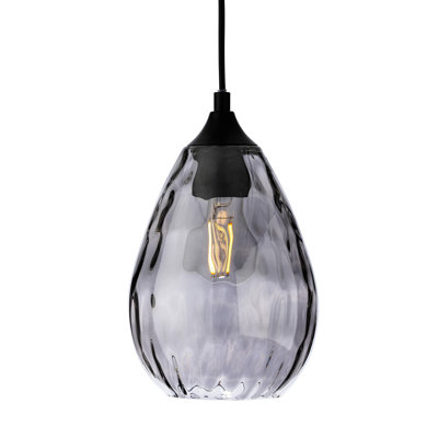 1 - Light Black Kitchen Island Pendant