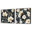 Imane - Ensemble de 2 collages carrés floraux-101849540-101849546