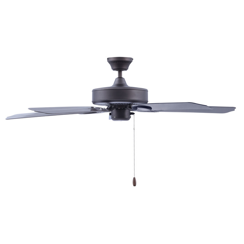 Sunset 52" 5-Blade Outdoor/Indoor Ceiling Fan, Oil Rubbed Bronze